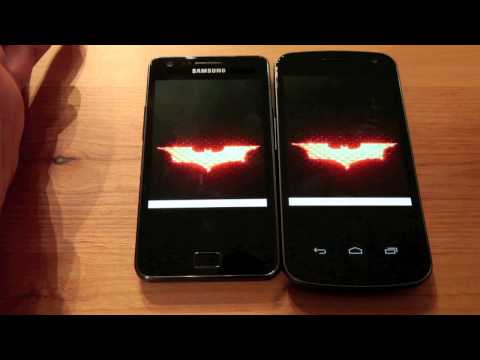 Samsung Galaxy S II vs Samsung Galaxy Nexus Ultimate Side By Side Comparison