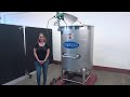 Video Walker, 250 Gallon, 316 stainless steel, single wall tank.