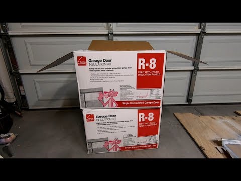 How to Install Owens Corning Garage Door Insulation Kit