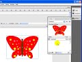 image Flash Membuat Animasi Kupu Kupu