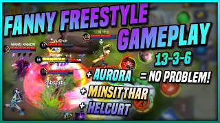 Do you miss me? FREESTYLE GAMEPLAY! FANNY SKYLARK | TOP GLOBAL FANNY -Yasue 덴버