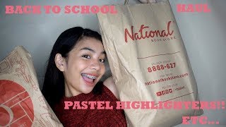 BACK TO SCHOOL HAUL 2018 | PHILIPPINES BACK TO SCHOOL HAUL 2018 | PHILIPPINES
