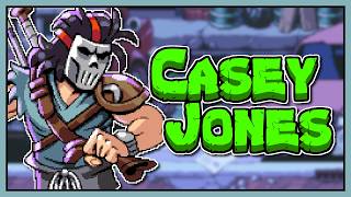 Casey Jones - Origem Tartarugas Ninja Shredders Revenge
