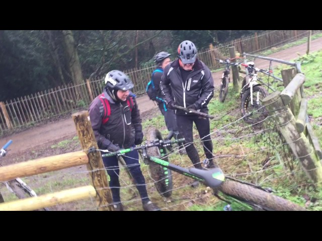 Hilarious Rescue Of A Fat Bike Stuck On An Electric Fence - Video