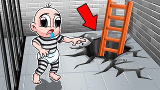 Bebe Noob Está Encerrado En La Prisión De Alta Seguridad Podra Escapar? En Minecraft