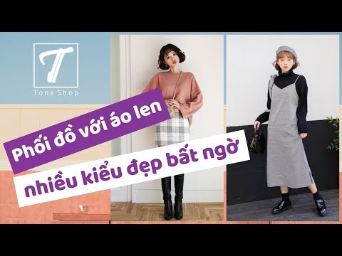 Những cách phối đồ với áo len xinh đẹp bất ngờ