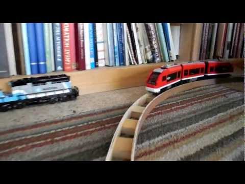 Lego 4204 on How To Make Lego Train Tracks Music Videos