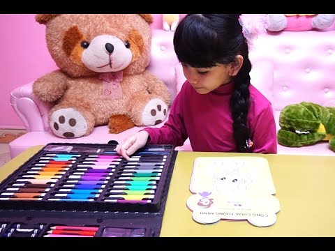ĐỒ CHƠI TRẺ EM - Ngọc anh tô màu công chúa sofia CÔNG CHÚA THÔNG MINH