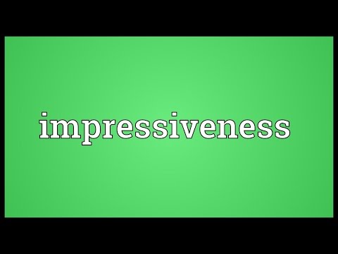 Header of impressiveness