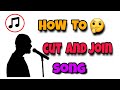 How to cut and join mp3 song with pranav