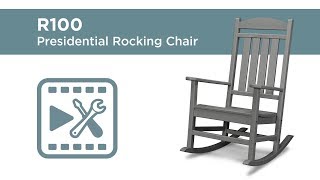 POLYWOOD® R100 - Presidential Rocking Chair Assembly Video