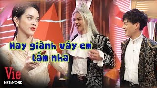 Bộ ba tự tâm nhắng nhít sau hậu trường, Quỳnh Lương tiết lộ Denis Đặng chuyên "giành váy" của mình
