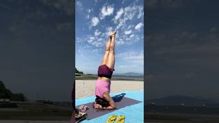 Headstand On The Beach In My 70S