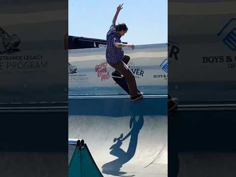 Winning Run Malibu Chili Cook Off Mini Ramp Contest - Kasci Woolf #skateboarding #shorts
