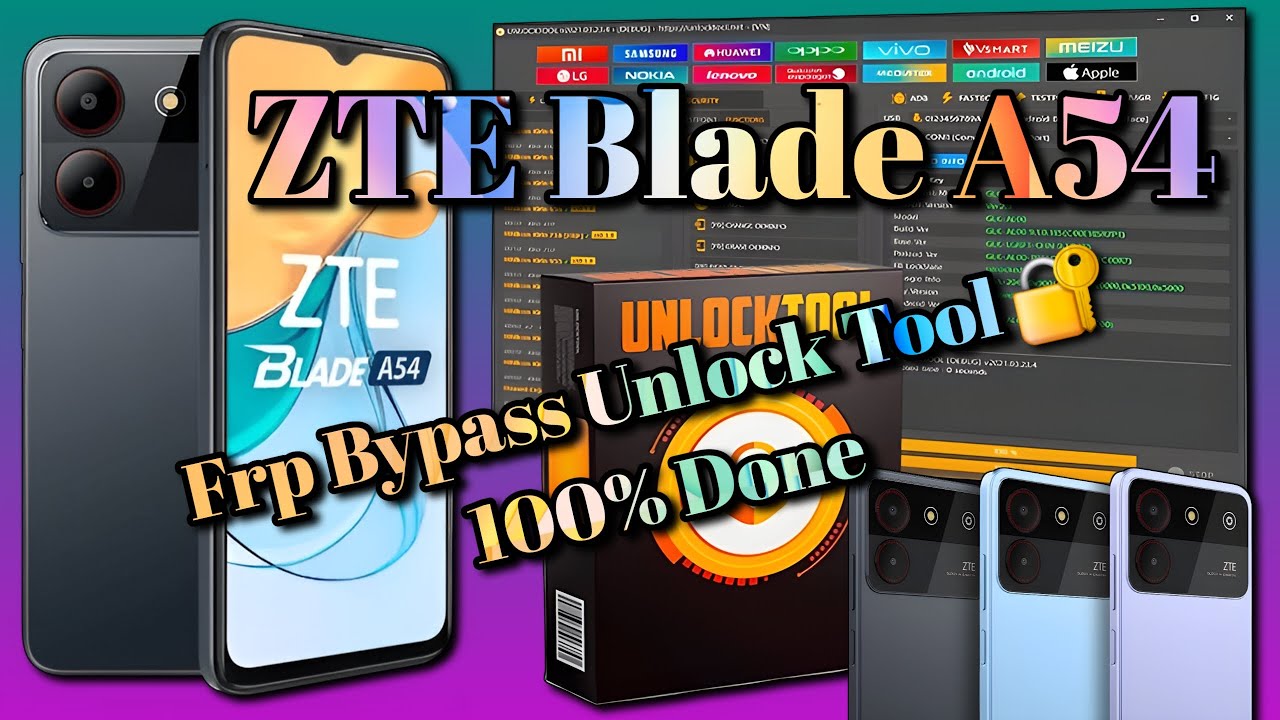 ZTE Blade A54 Frp Bypass Unlock Tool | All ZTE Google ZTE Blade A54 Frp Bypass Unlock Tool | All ZTE Google