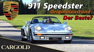 Porsche 911 Speedster, 1989, Erstlack, Erstleder, Sensationell Original Erhalten, Erst 50.089 Km!
