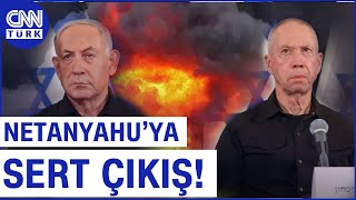 İsrail Kabinesi'nde Ortalık Toz Duman...savunma Bakanı Gallant Ve Netanyahu Karşı Karşıya!
