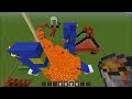 NATURAL DISASTERS MOD VS THE SIMPSONS - Minecraft Mods Vs Maps (Volcanes, Meteors, Earthquakes))