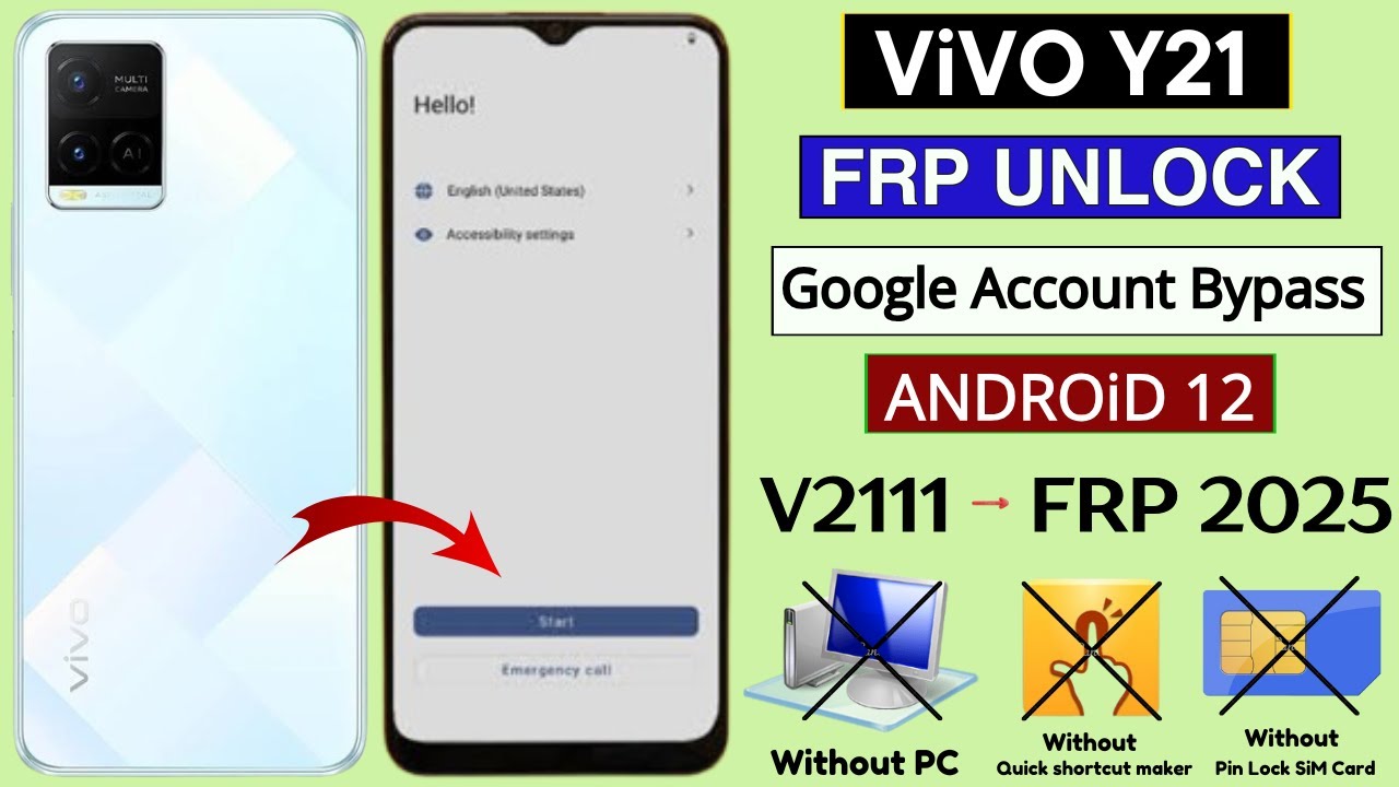 Vivo Y21 Frp Bypass Android 12 Without Pc | Vivo Y21 Vivo Y21 Frp Bypass Android 12 Without Pc | Vivo Y21