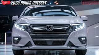 Révélé 2025 Honda Odyssey - Le Véhicule Familial Parfait Des Années Les Prochaines Années