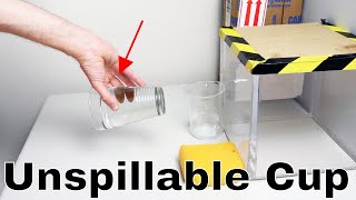 Using Resonant Frequencies To Create An Unspillable Cup Using Resonant Frequencies To Create An Unspillable Cup