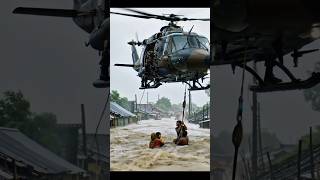 Helicopter Rescue Amid The Storm
