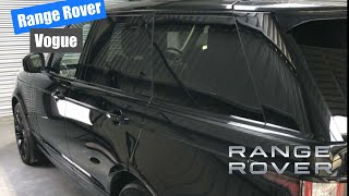 Paint Correction and Ceramic Coating Detail On A Range Rover Vogue (Instagram St