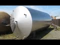 Stock id. 2015 - 30000 litre stainless storage tank