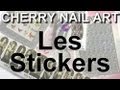 NAIL ART STICKERS comment les fabriquer