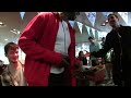 Dynamo Magician lifting trick on Mr Motivator at Snowbombing 2011