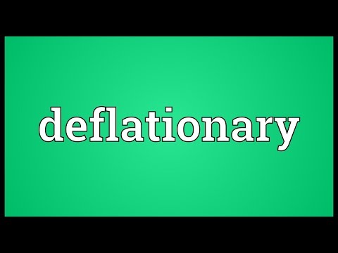 Header of deflationary