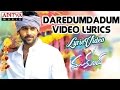 Daredumdadum Video Song With Lyrics II Mukunda Songs II Varun Tej, Pooja Hegde