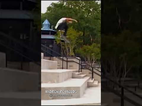 Andrew Reynolds Talks about his Switch Frontside Flip down the Atlanta 5 Block! #skateboarding