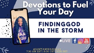 Finding God In the Storm