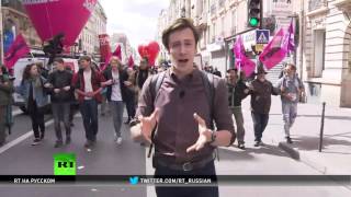 Во Франции не прекращаются протесты против трудовой реформы