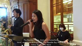 The Beatles - Here, there and everywhere | Acoustic Trio (vocal, saxophone + keyboard)