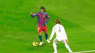 The Day Ronaldinho Destroyed Real Madrid & Getting Standing Ovation at the Santi