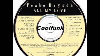 Watch Peabo Bryson Palm Of Your Hand video