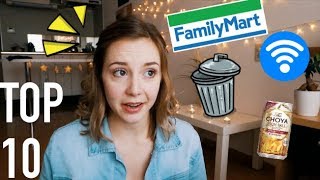 Top 10 things you notice when you move to Japan