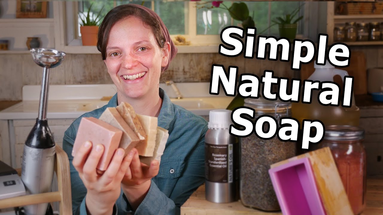 Make SOAP with Me // Simple Natural Soap Making