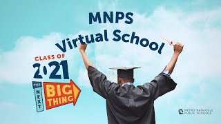 Mnps Virtual School Cl Of 2021 Graduation