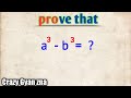 a cube minus b cube formula solve in hindi ! prove that a^3-^3=?✍️✍️✍️