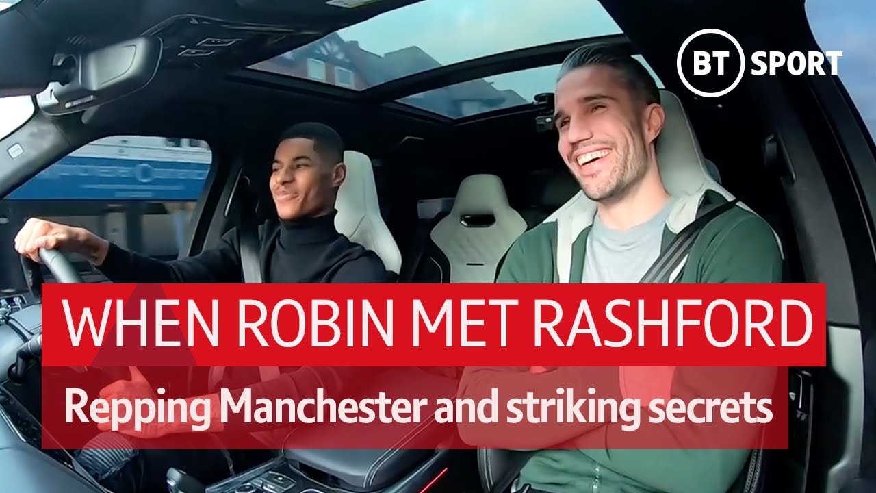 When Rashford met Robin: Shooting secrets, being Rio's driver, and representing Manchester