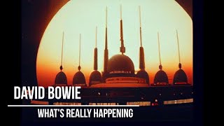 Watch David Bowie Whats Really Happening video
