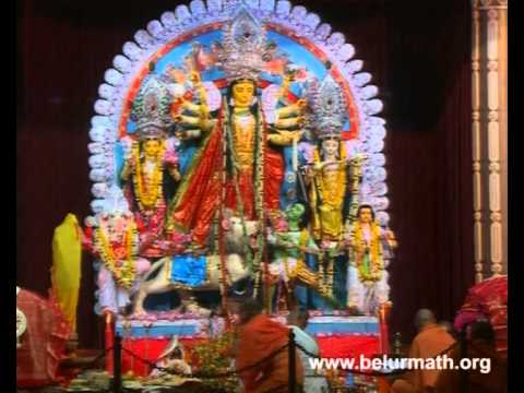Sri Sri Durga Puja at Belur Math: 2012 Ashtami Sandhi Puja