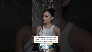 No Way Jailyne Ojeda Brought Honey Packs To N3On Island For Sam Frank And N3On To Get Active