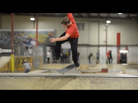 Kickflip Back Tail on a Mini! Switch Noseslide Bigspin! - Andy Schrock