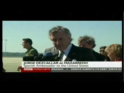 Sunken Spanish Gold - BBC News Report 24..02.2012