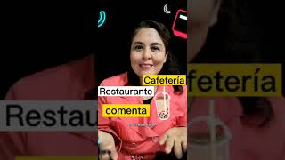 ¿Cafetería o restaurante?