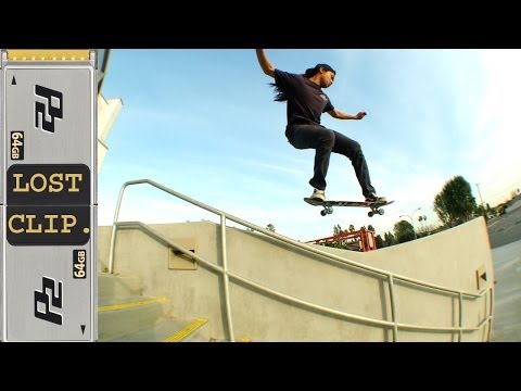 Aldrin Garcia Lost & Found Skateboarding Clip #36 Gap 50-50